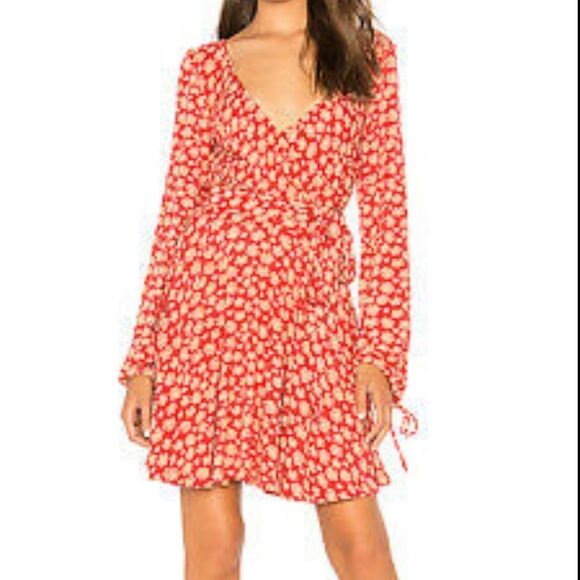 NWT Free People Pradera Wrap Mini Dress - Picture 4 of 7